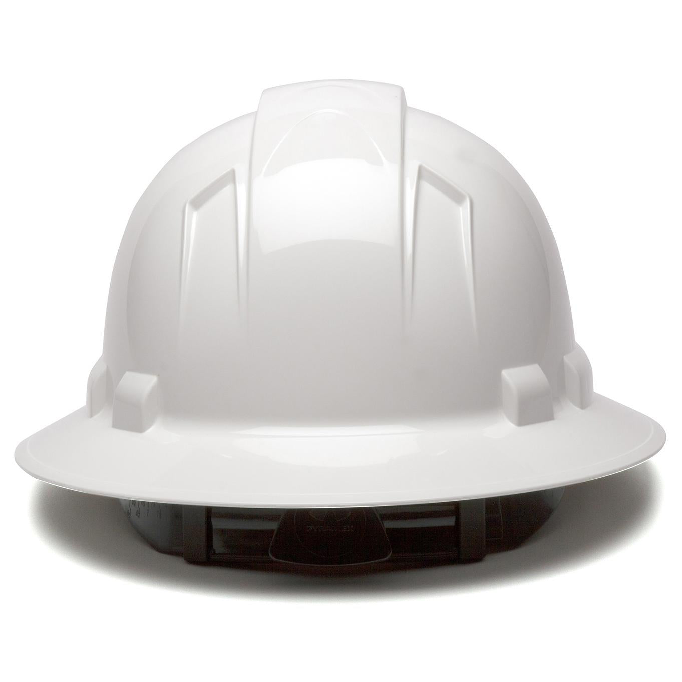 White Hard Hats - Pyramex - Lightweight ABS Design