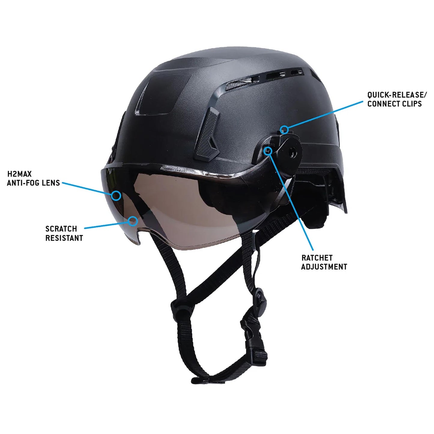 Clear Lens Face Shields - Pyramex - Maximum Clarity