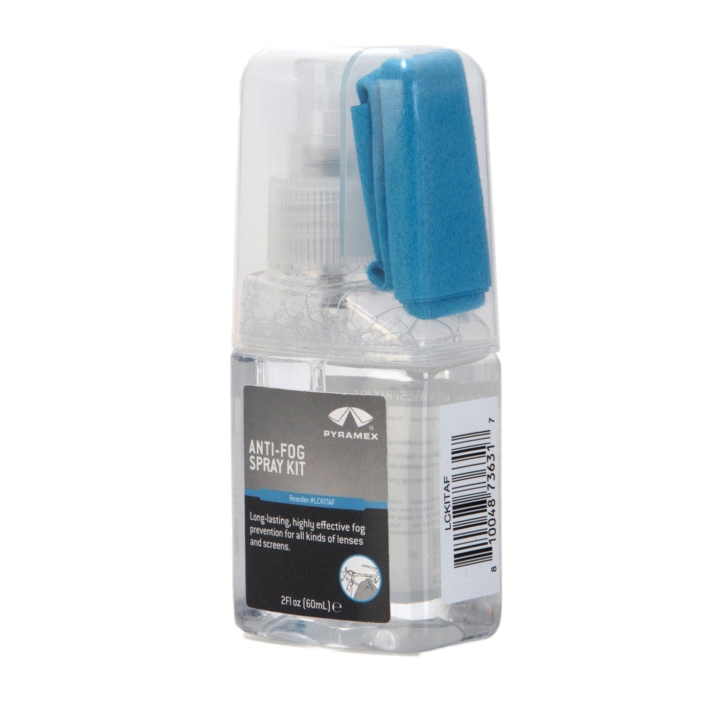 Cleaning Spray | Pyramex | Lckitaf Lens Kit - Anti-Fog - Safe Use