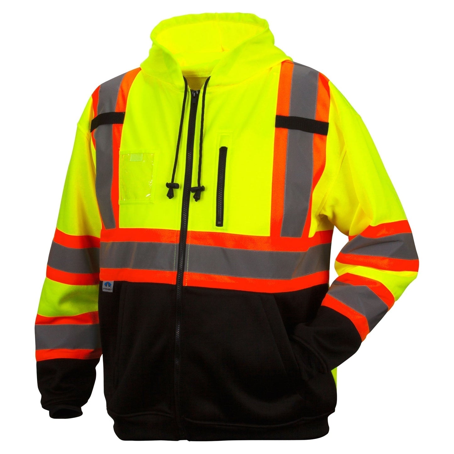 Yellow/Lime Safety Sweatshirt - Pyramex - Weatherproof