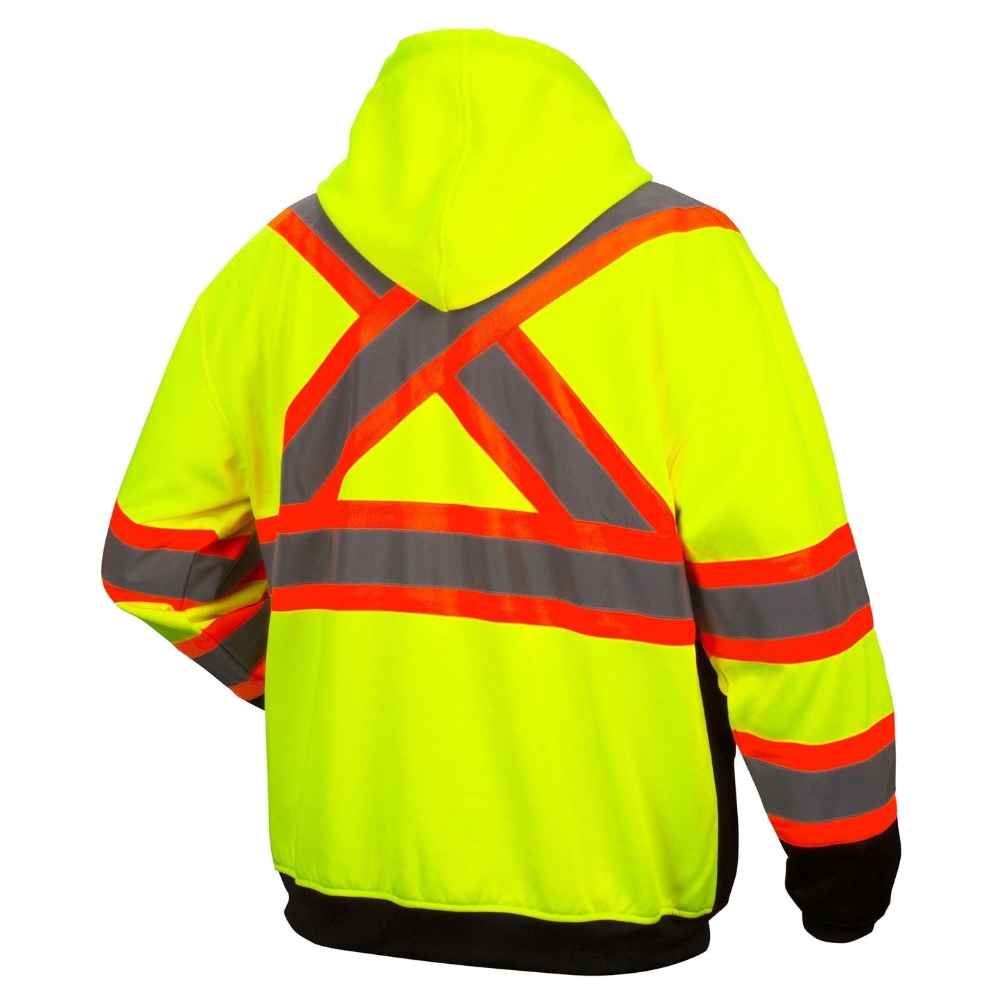Yellow/Lime Safety Sweatshirt - Pyramex - Weatherproof