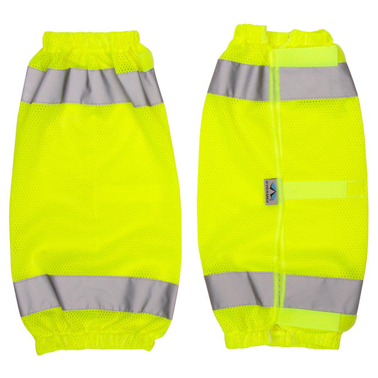 Yellow/Lime Leg Gaiters - Pyramex - Hi-Vis Polyester