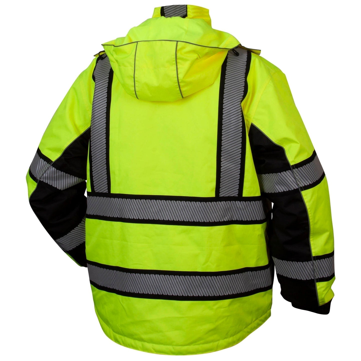 Lime Green Safety Jacket - Pyramex - Waterproof Design