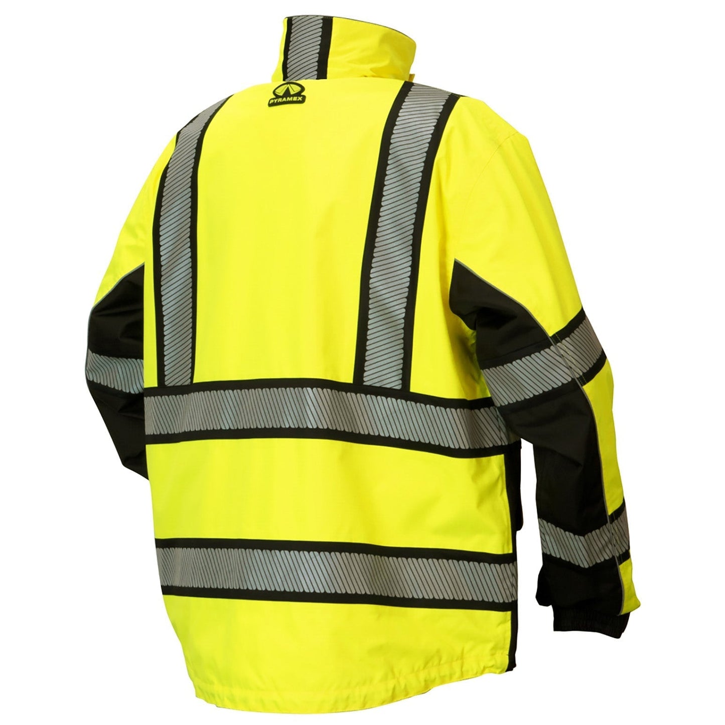 Yellow/Lime Safety Jacket - Pyramex - Waterproof Design