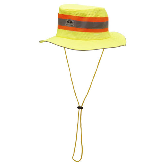 Yellow/Lime Ranger Hats - Pyramex - Hi-Vis Material