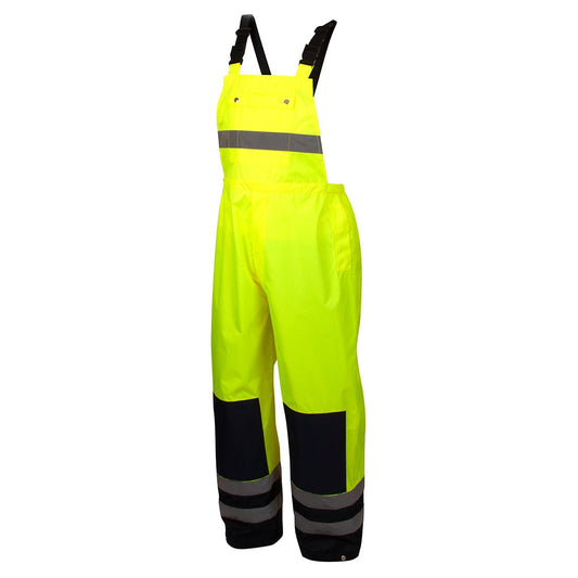 Yellow/Lime Rain Bibs - Pyramex - Waterproof Design