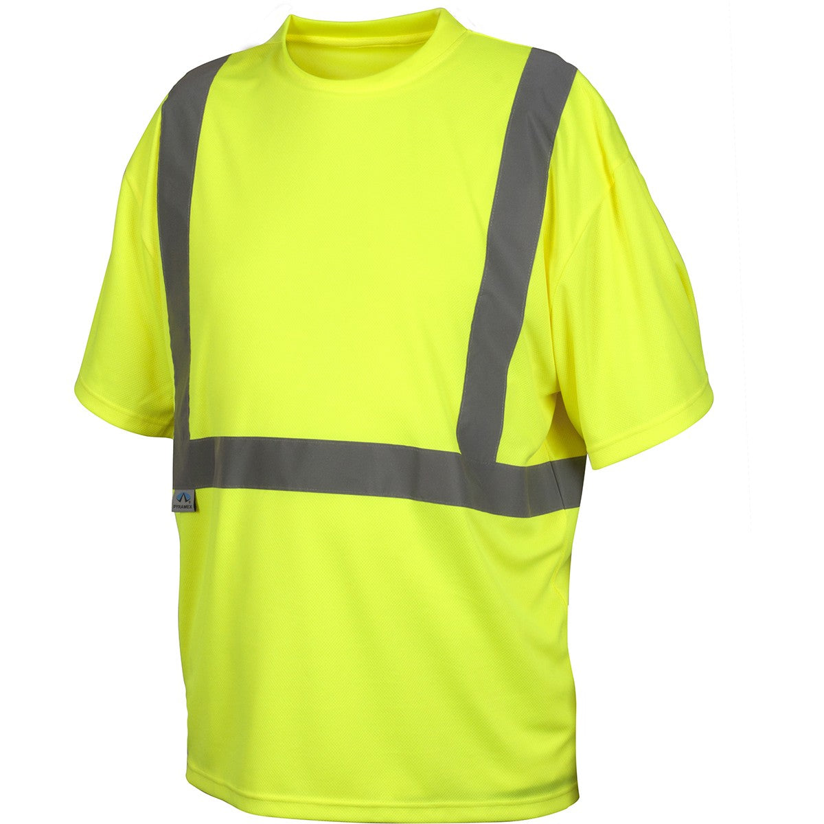 Yellow/Lime Safety Shirt - Pyramex - Moisture Wicking