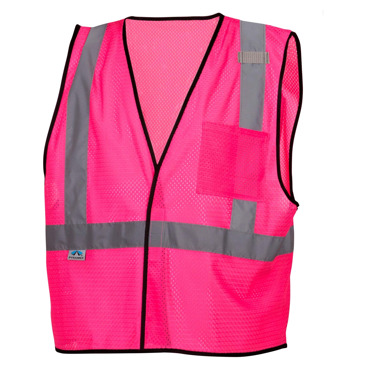 Red Safety Vest - Pyramex - Lightweight Mesh