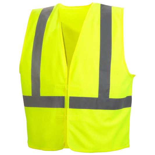Yellow/Lime Safety Vests - Pyramex - Lightweight Design