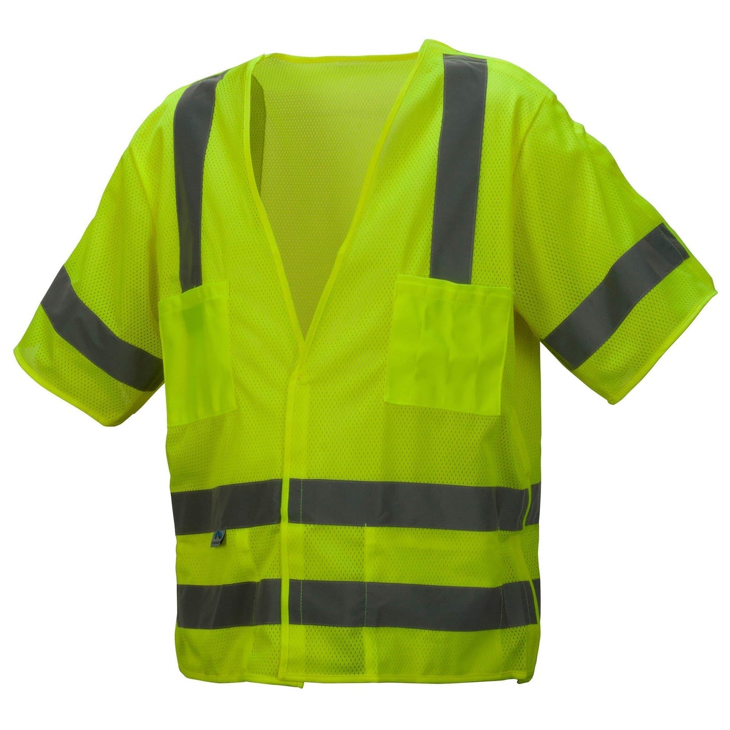 Yellow/Lime Safety Vest - Pyramex - Reflective Design