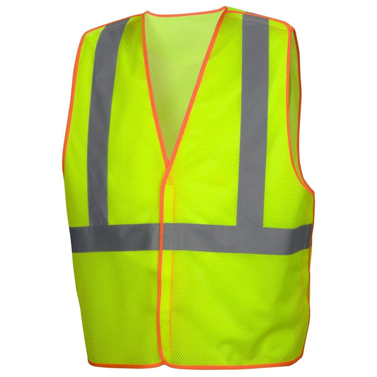 Yellow/Lime Safety Vest - Pyramex - Breakaway Mesh