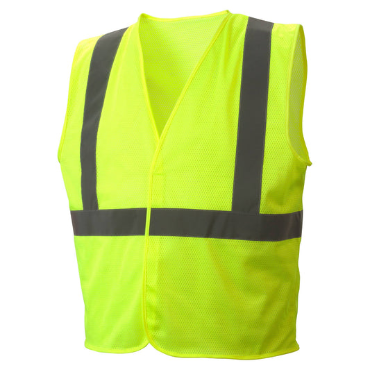 Yellow/Lime Safety Vests - Pyramex - Reflective Mesh