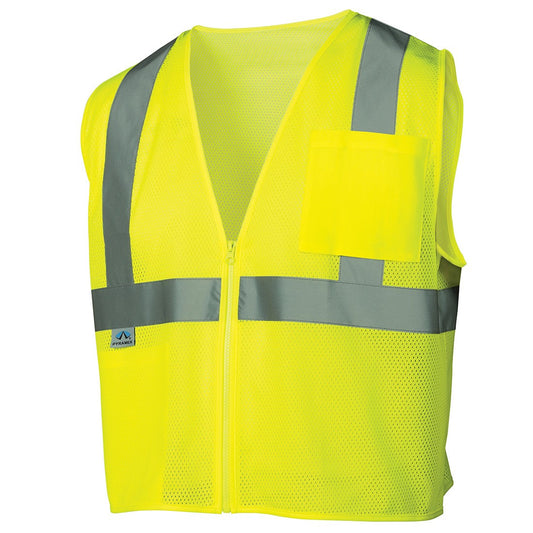 Yellow/Lime Safety Vest - Pyramex - Lightweight Mesh