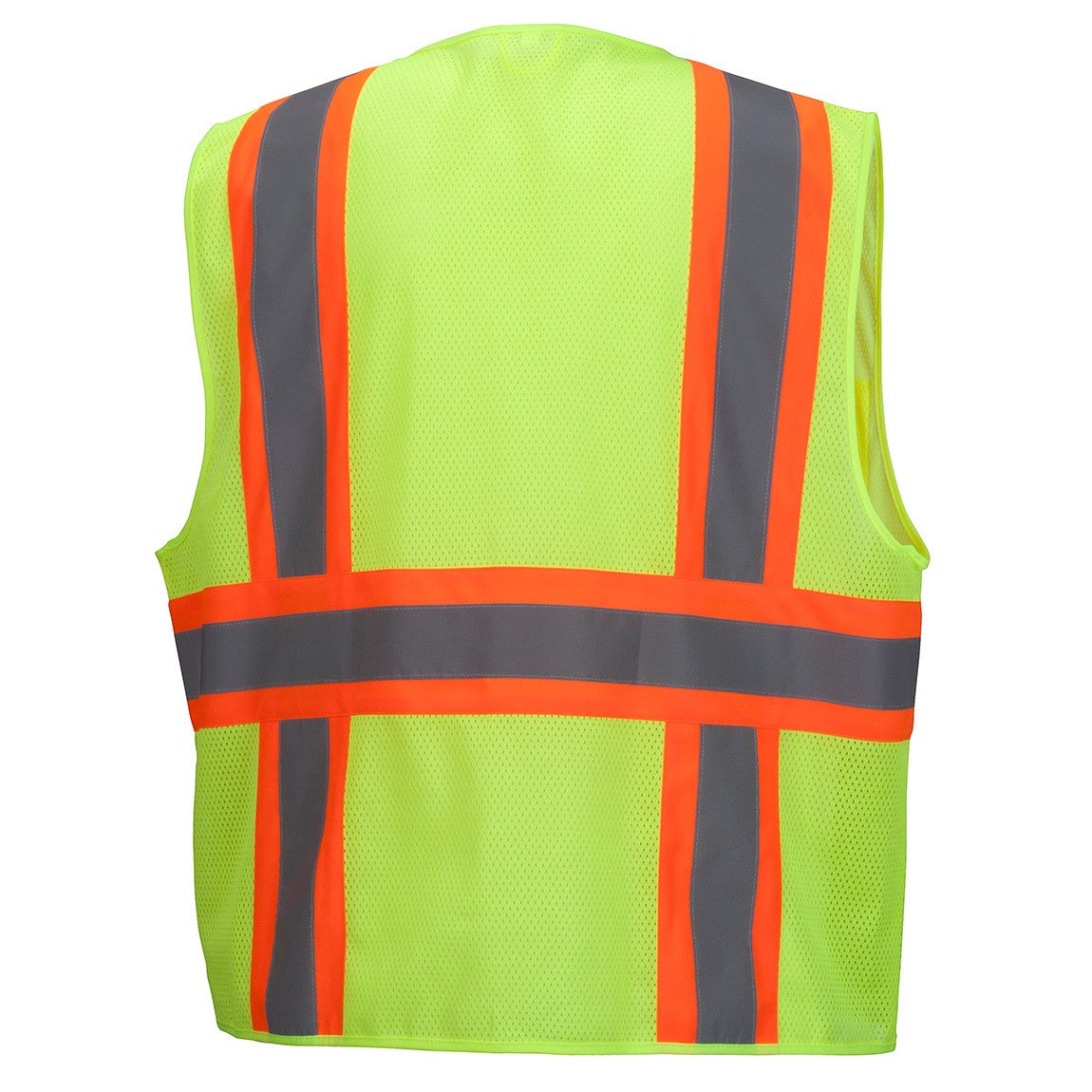 Yellow/Lime Safety Vests - Pyramex - Reflective Design