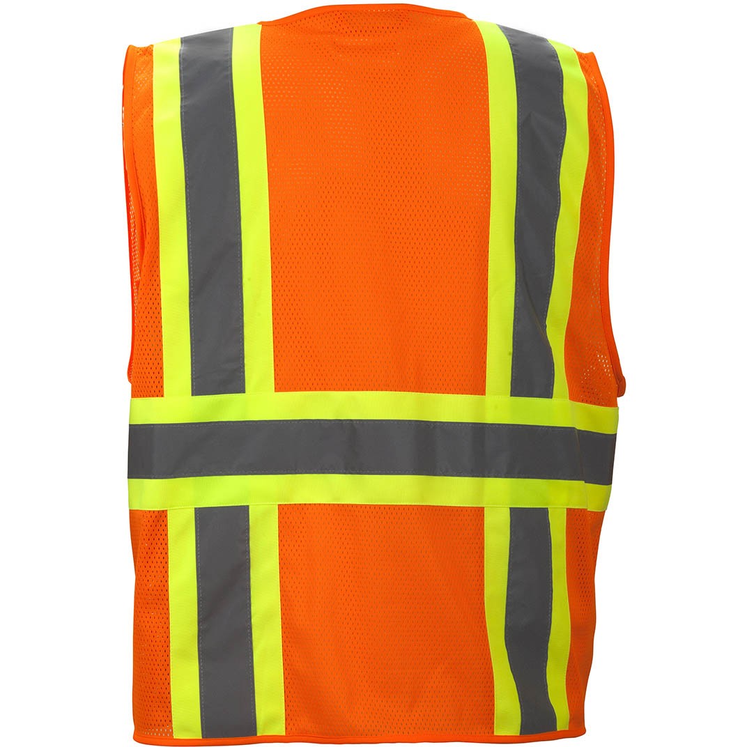 Yellow/Lime Safety Vests - Pyramex - Reflective Design