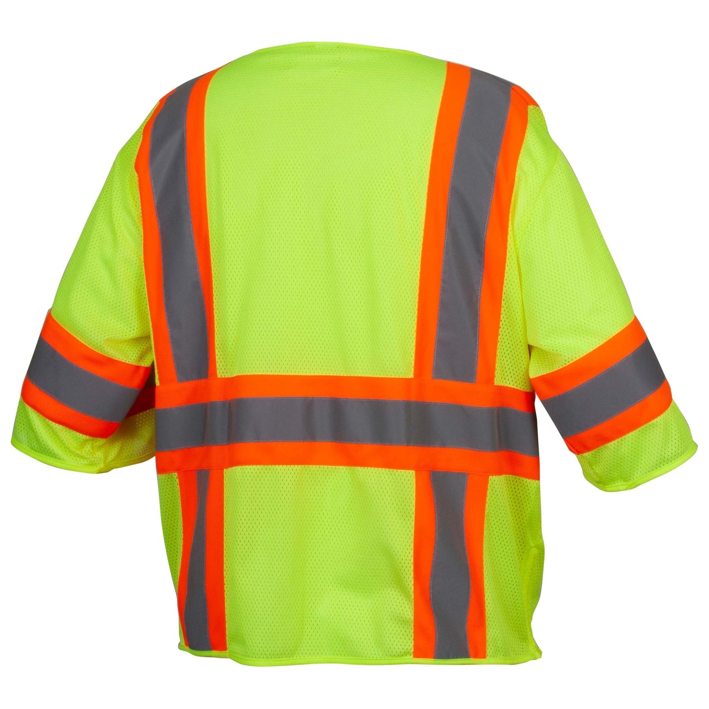 Yellow/Lime Safety Vest - Pyramex - Hi-Vis Lightweight Mesh