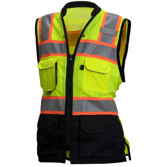 Yellow/Lime Safety Vest - Pyramex - High Visibility