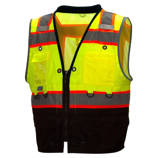 Yellow/Lime Safety Vests - Pyramex - Heavy Duty Design