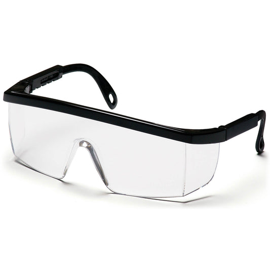 Clear Lens Glasses - Pyramex - Adjustable Safety Frame