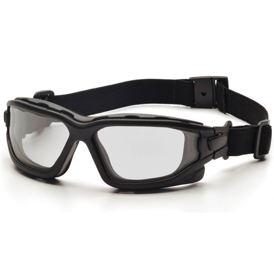 Clear H2X Anti-Fog Lens Goggles - Pyramex - Lightweight Safety