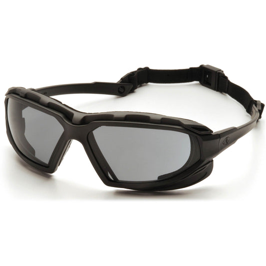 Gray H2X Anti-Fog Lens Glasses - Pyramex - Impact Resistant