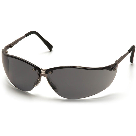 Gray Lens Glasses - Pyramex - Protective Polycarbonate