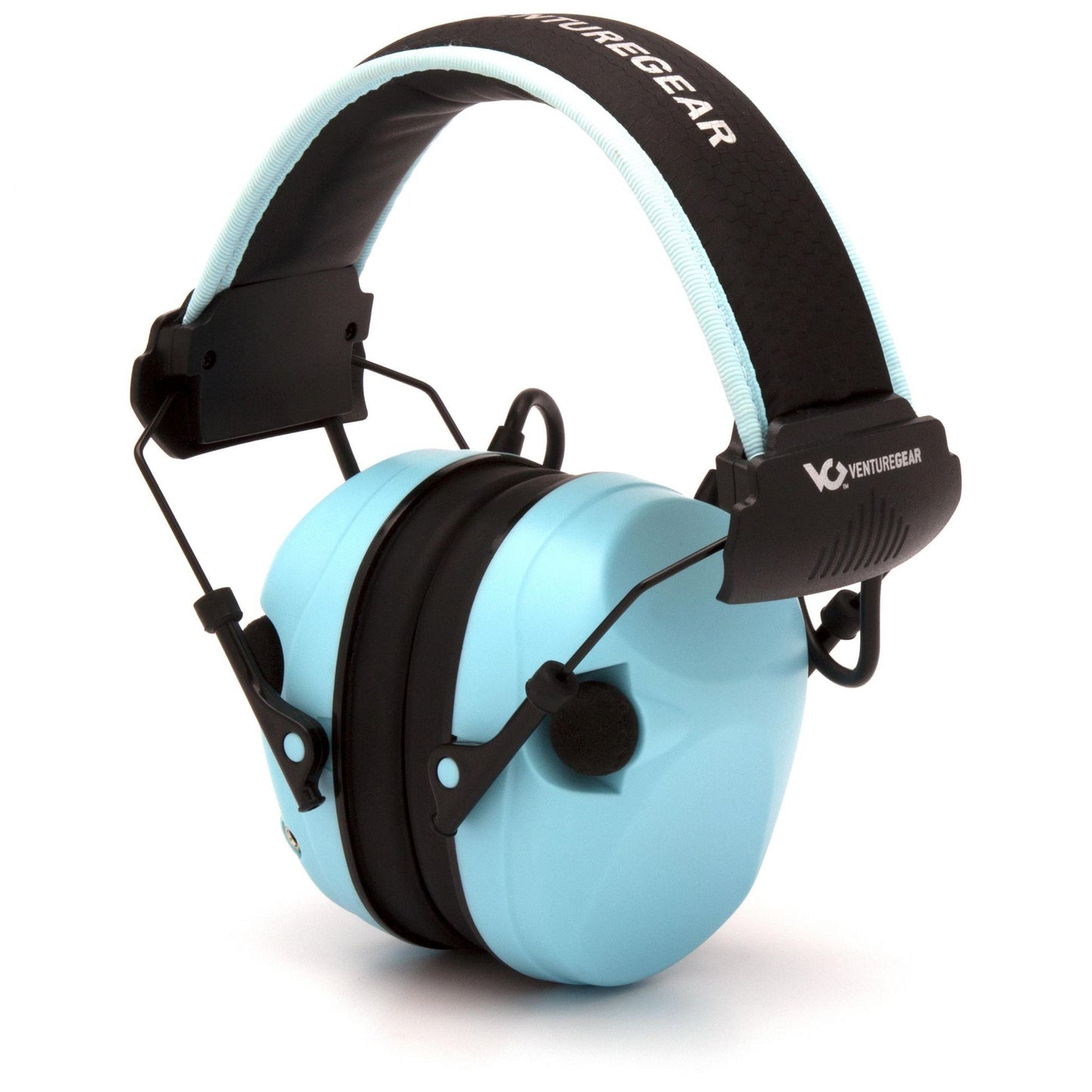 Black Ear Muffs - Venture Gear - Electronic Noise Reduction