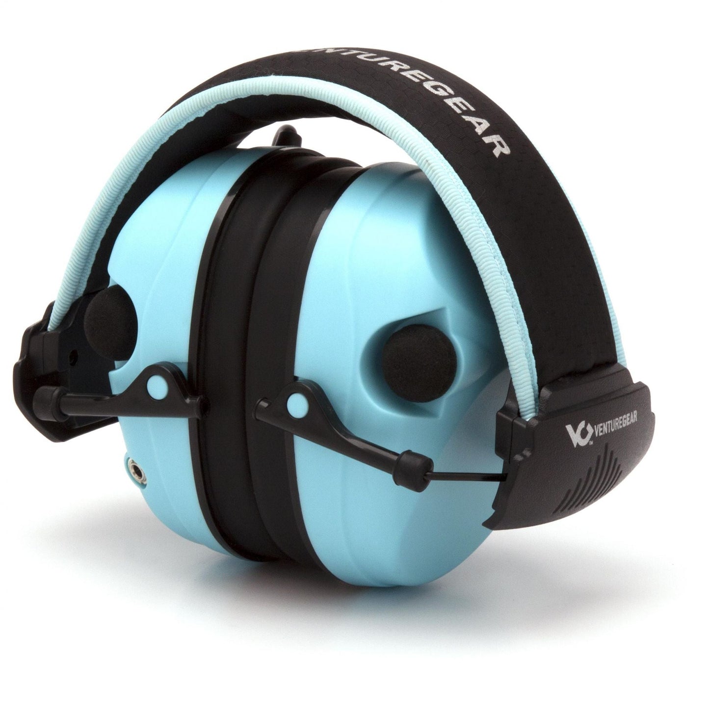Black Ear Muffs - Venture Gear - Electronic Noise Reduction