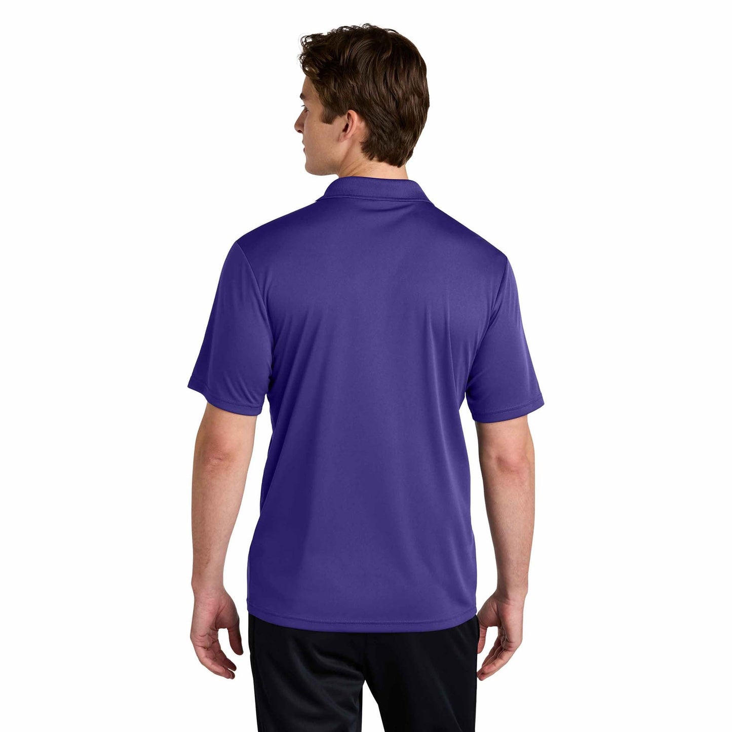 Black/Gold Polo Shirts - Sport-Tek - Stylish Moisture-Wicking