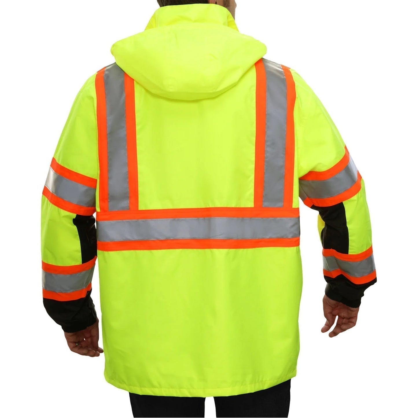 Yellow/Lime Safety Jacket - brand - High-Visibility