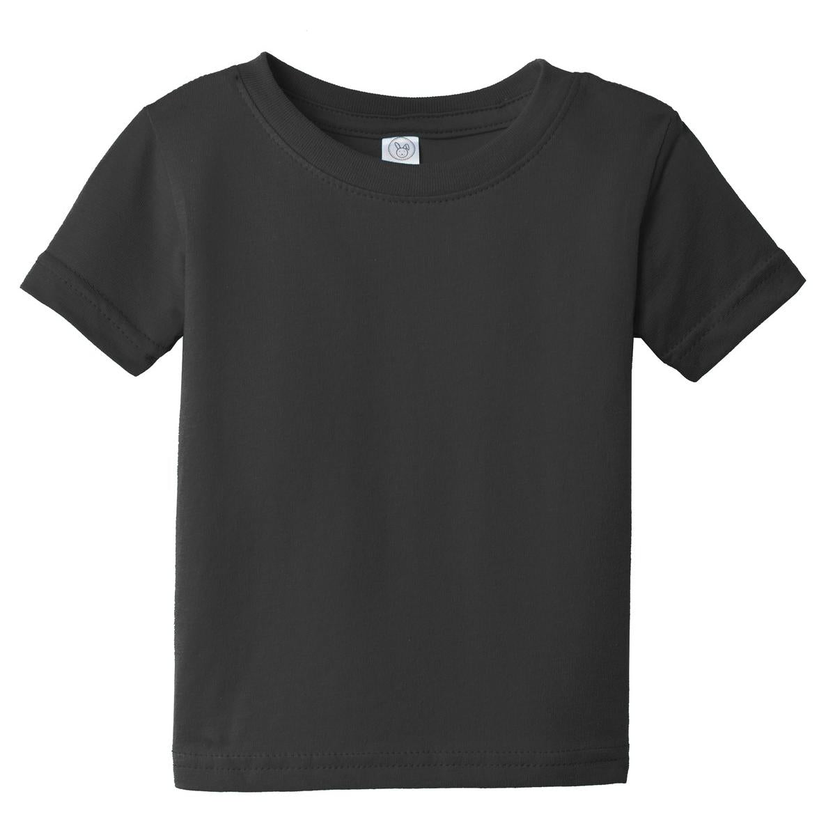 Black T-Shirts - Rabbit Skins - Soft Jersey Tee