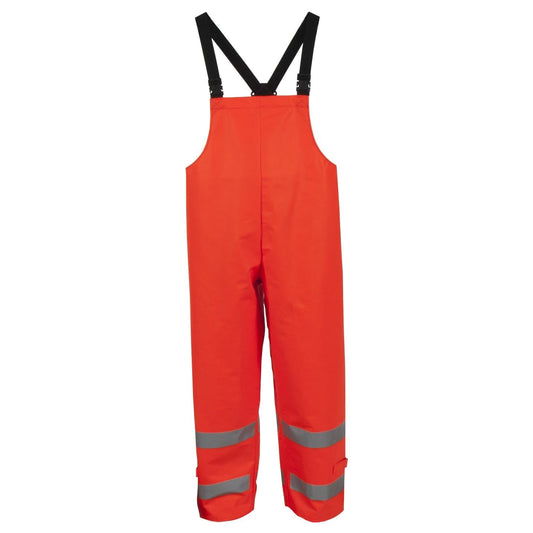 Orange Rain Bibs - Neese - Flexible Flame Resistant