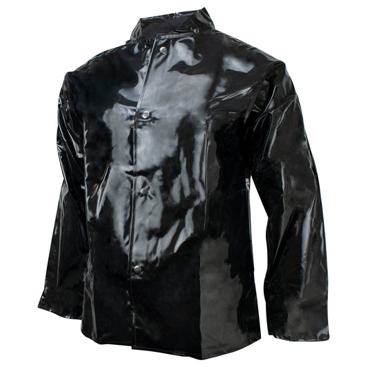 Black Rain Jacket - Neese - Durable Waterproof Design
