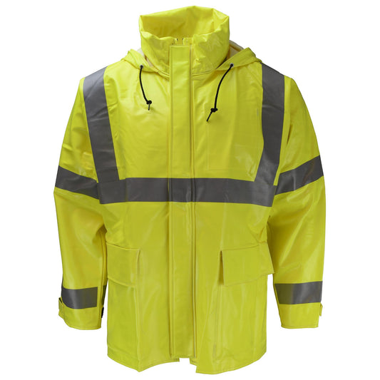 Yellow/Lime Rain Jackets - Neese - Durable Protection Gear
