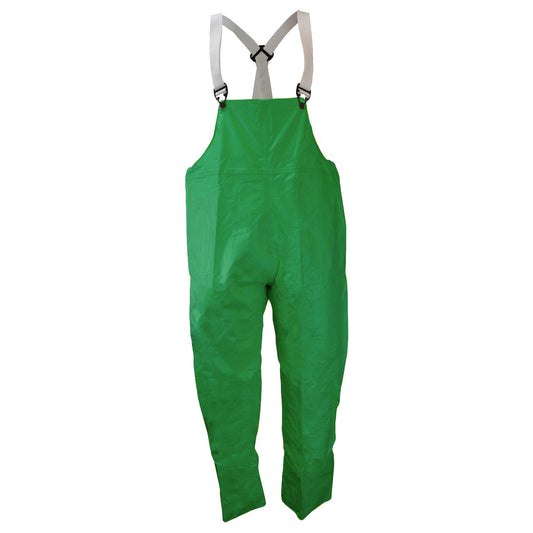 Green Rain Bibs - Neese - Durable Flame Resistant