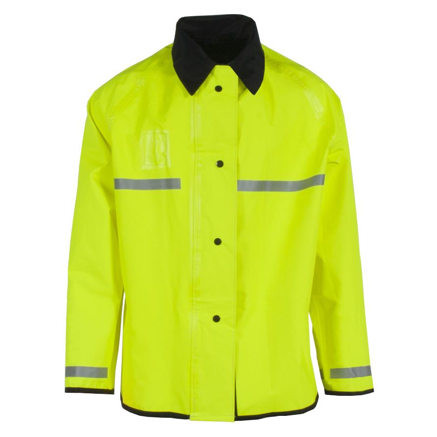 Yellow/Lime/Black Rain Jacket - Neese - Reversible Design