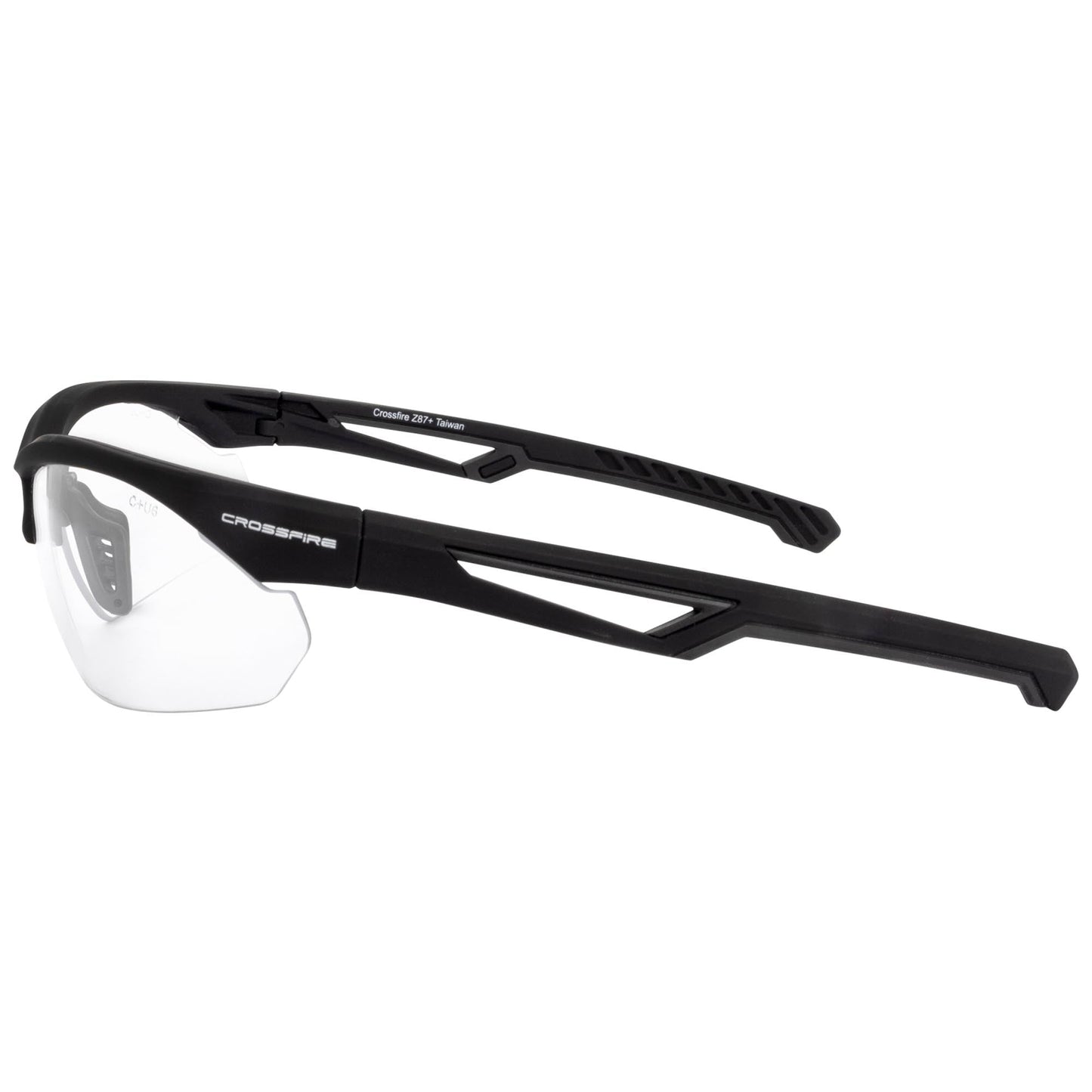 Smoke/Gray Lens Glasses - CrossFire - Protective Design