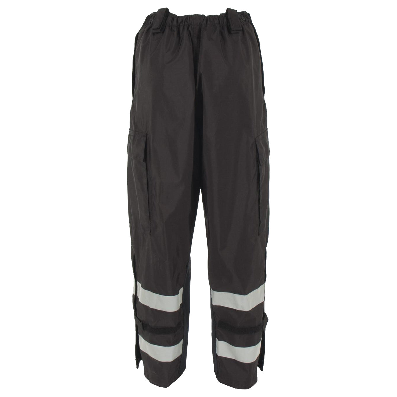 Black Rain Pants - Neese - Reflective Safety Gear