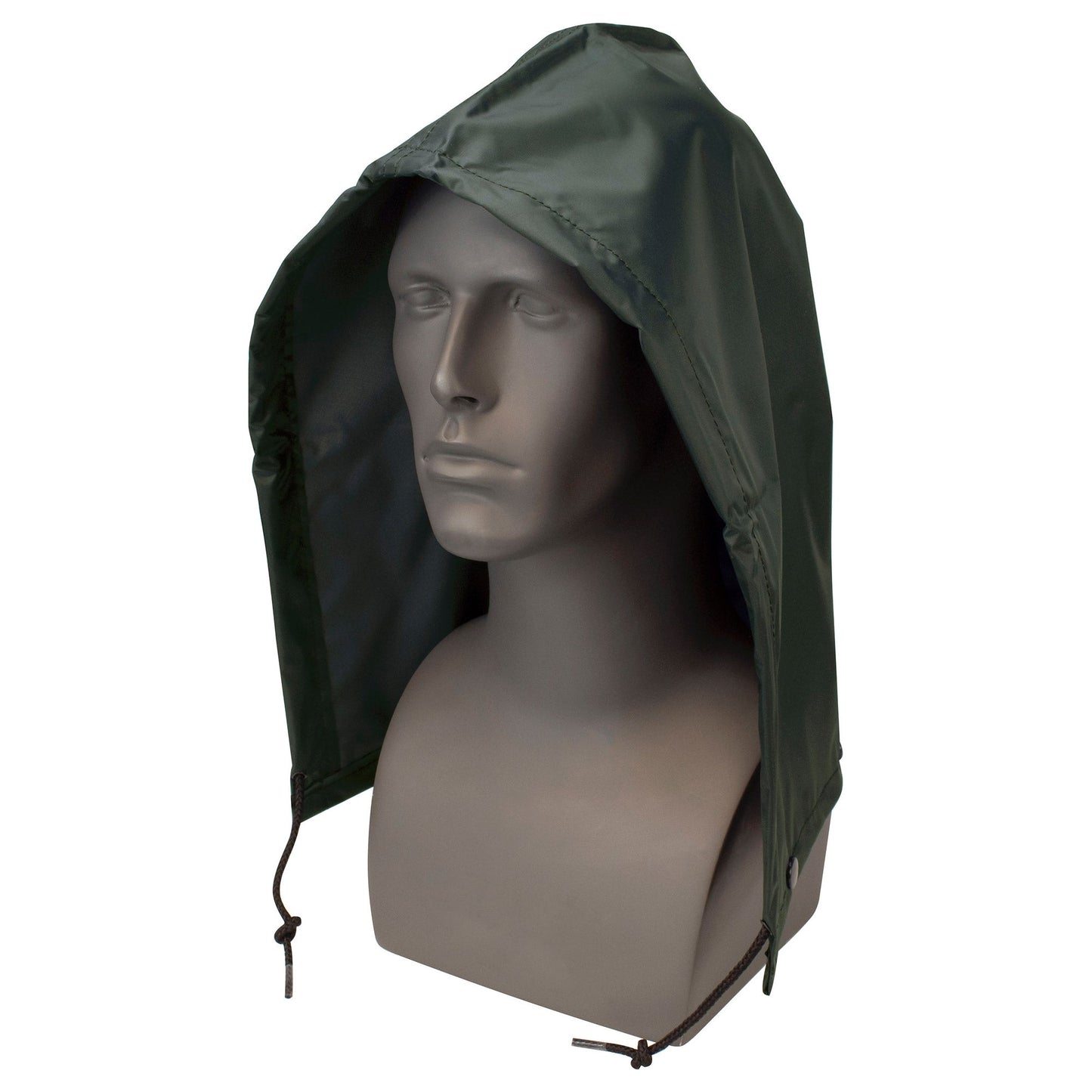 Black Rain Hood - Neese - Lightweight with Snaps