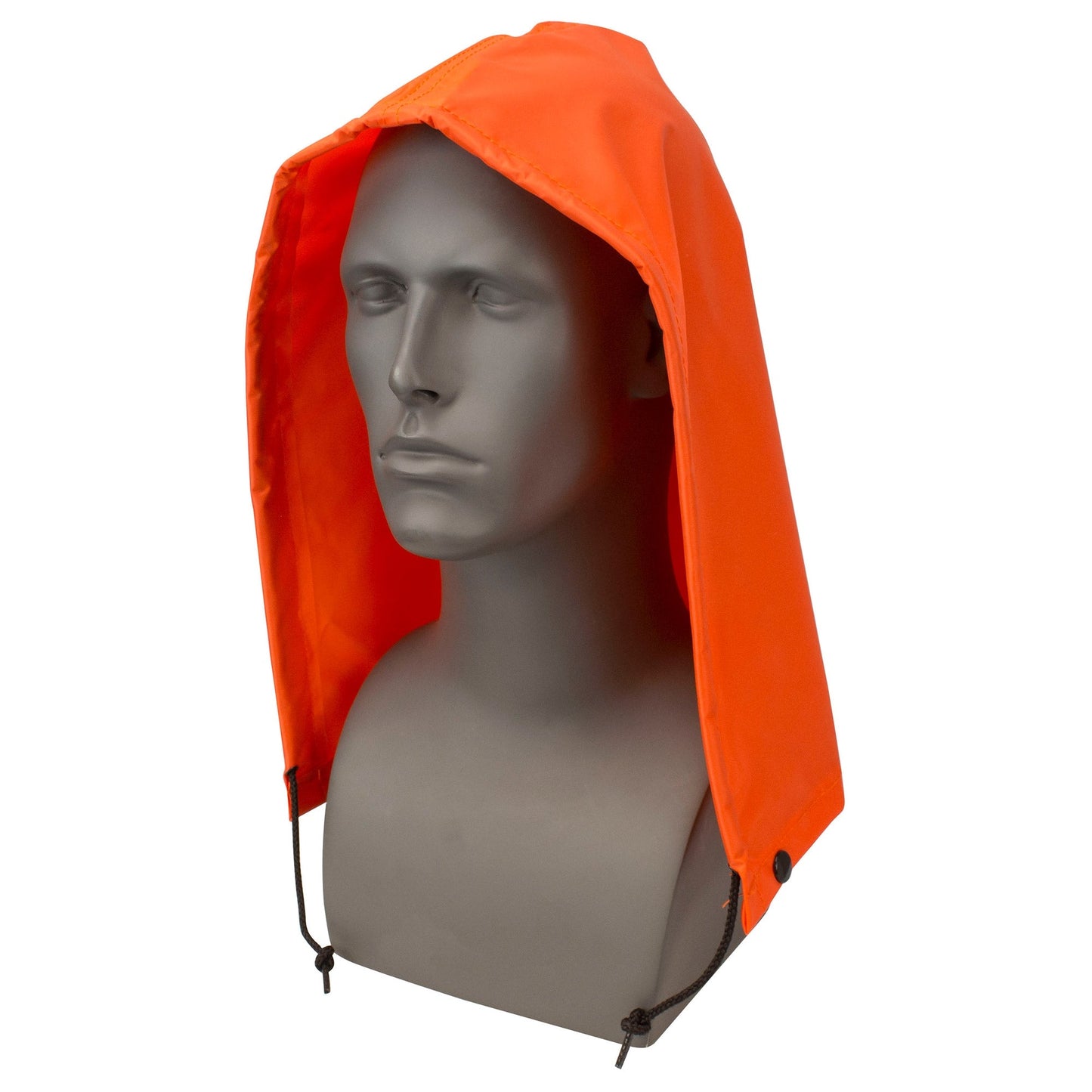 Black Rain Hood - Neese - Lightweight with Snaps