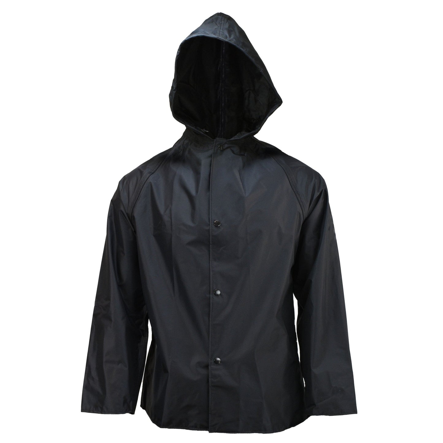 Black Rain Jacket - Neese - Lightweight PVC