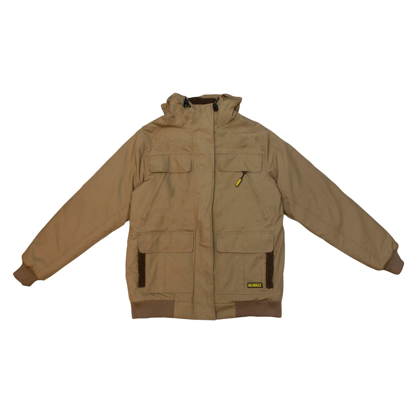 Brown Jackets | DeWalt | Durable Heated Jacket - DeWalt - Comfort Fit