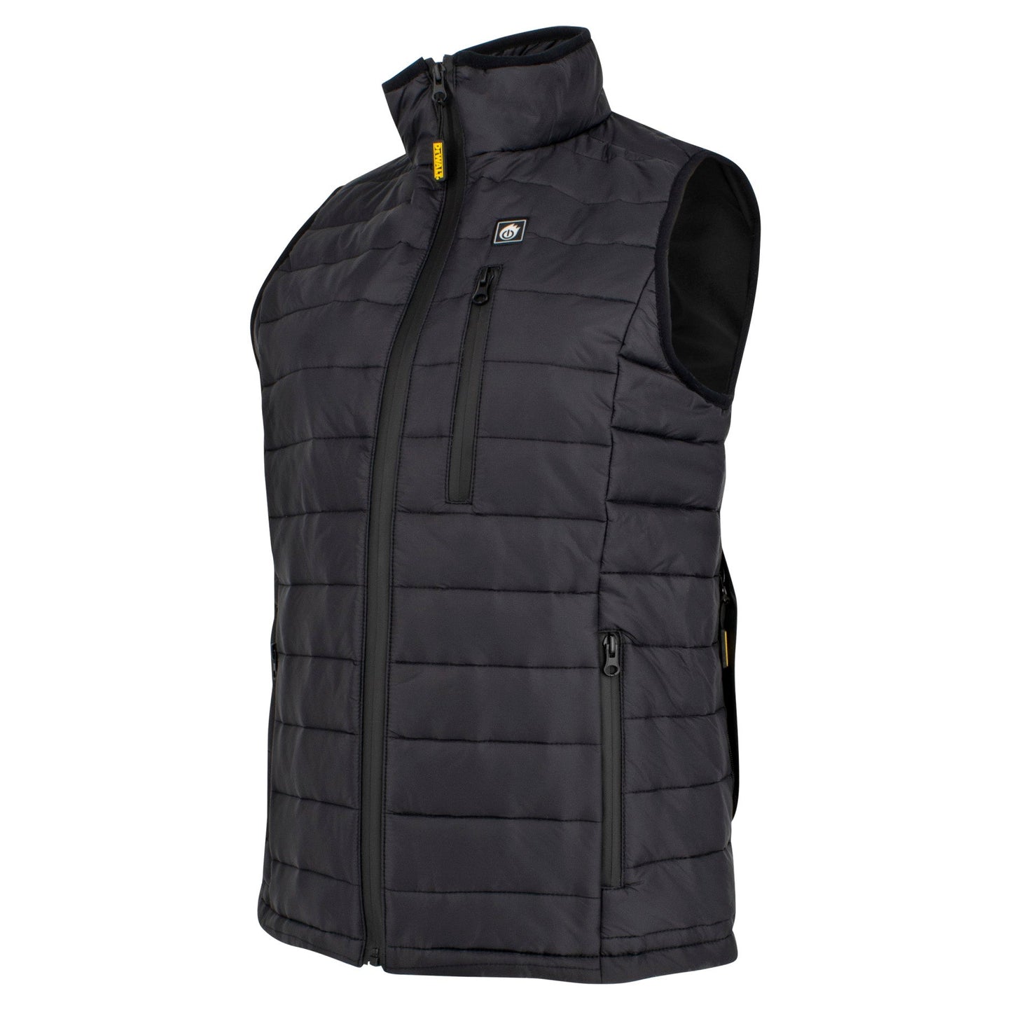 Black Vests - DeWalt - Lightweight Heated Design