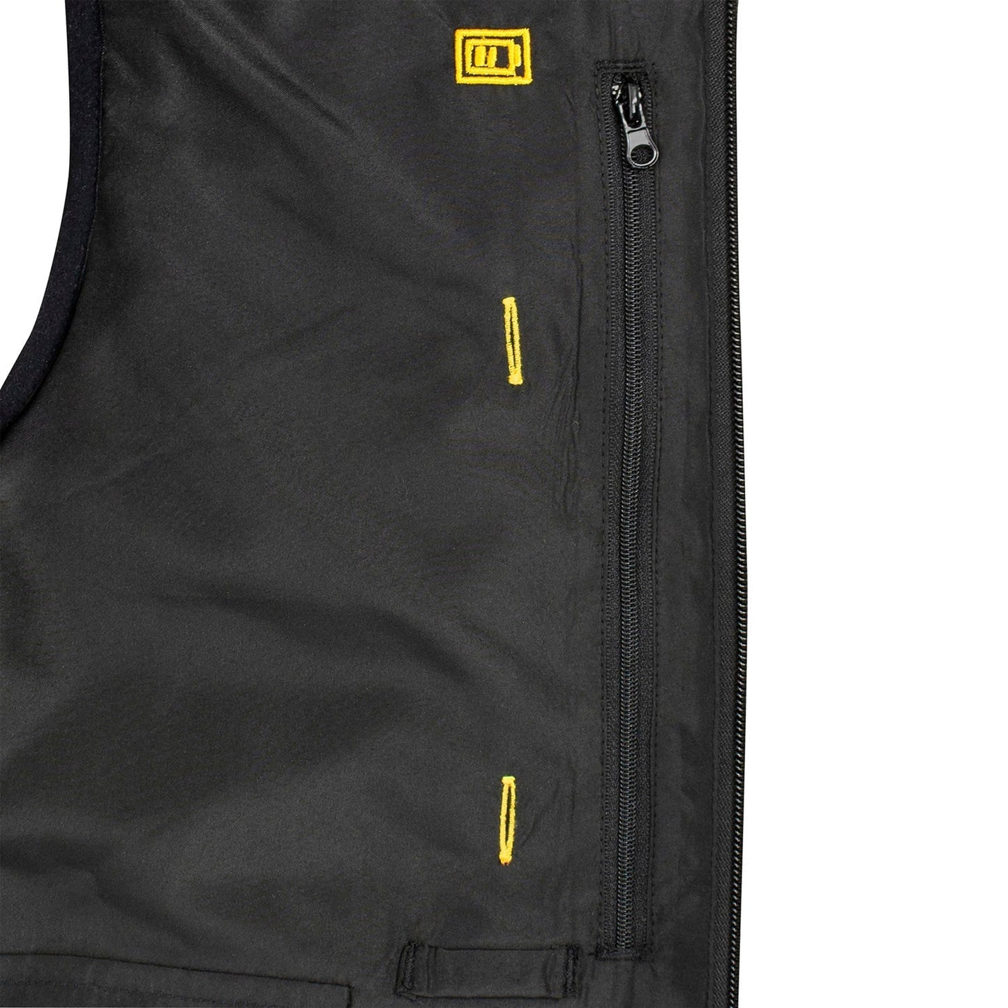 Black Vests - DeWalt - Lightweight Heated Design