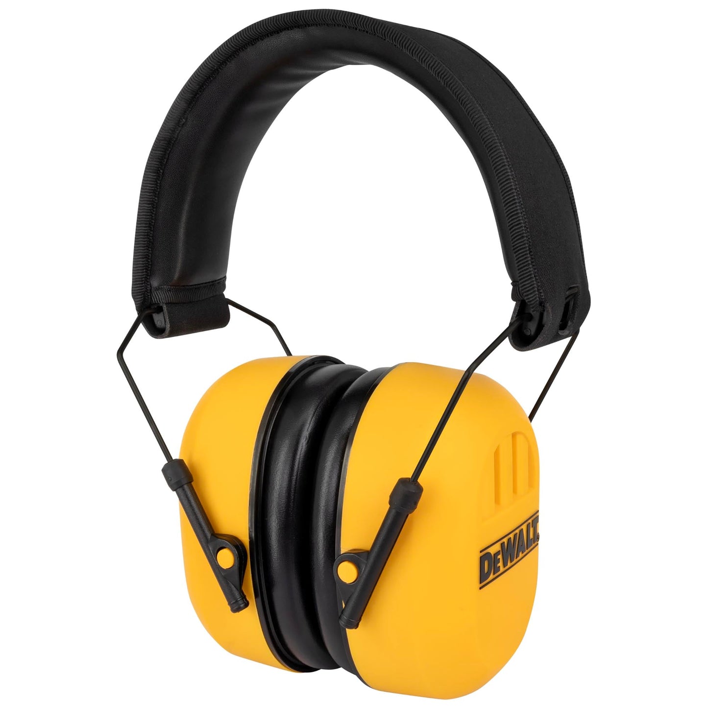 Yellow Ear Muffs - DeWalt - Comfortable Hearing Protection