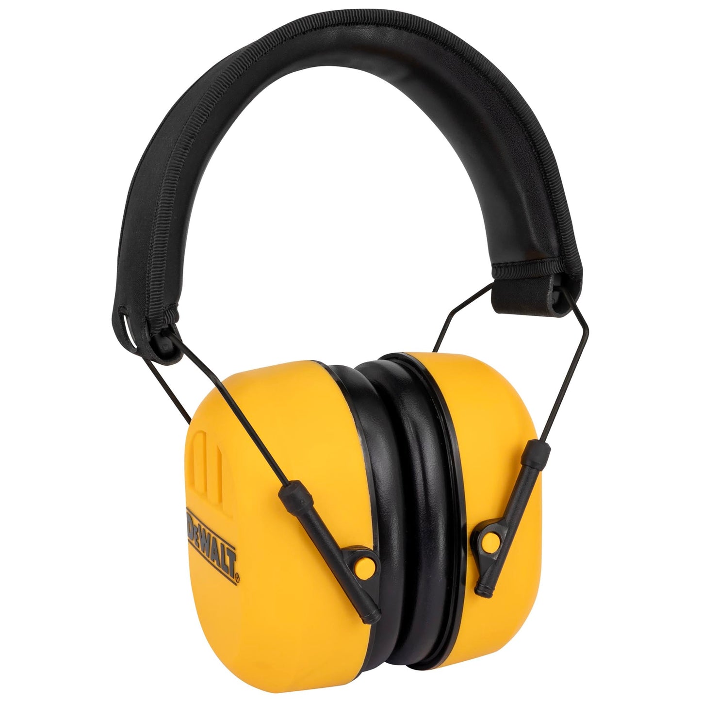Yellow Ear Muffs - DeWalt - Comfortable Hearing Protection