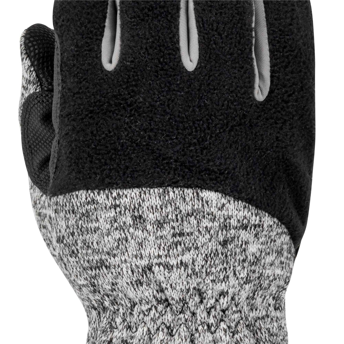 Black/Gray Performance Gloves - DeWalt - Fleece Lined
