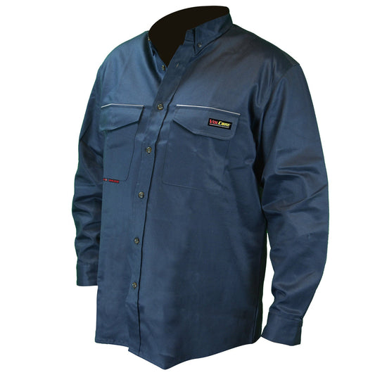 Khaki Button Down Shirt - Radians - Flame Resistant