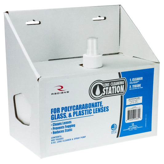 8oz Cleaner & 600 Tissues Cleaning Stations - Radians - Effective Solution