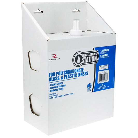 16oz Cleaner & 1200 Tissues Cleaning Stations - Radians - Effective Solution